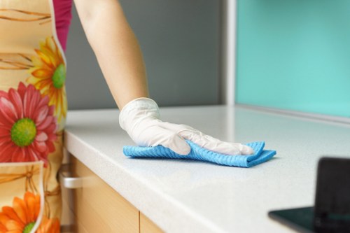 Professional carpet cleaning service in a Shoreditch home