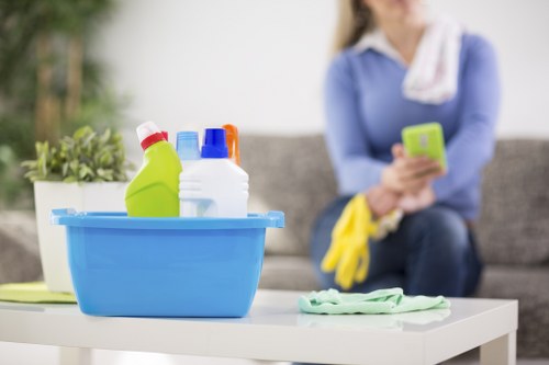 Carpet cleaning equipment used by a Shoreditch cleaning service