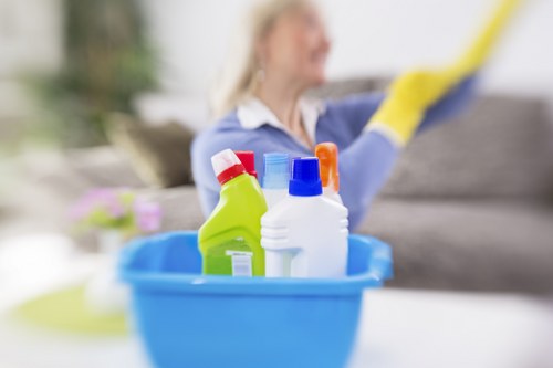 Eco-friendly house cleaning tools in Shoreditch